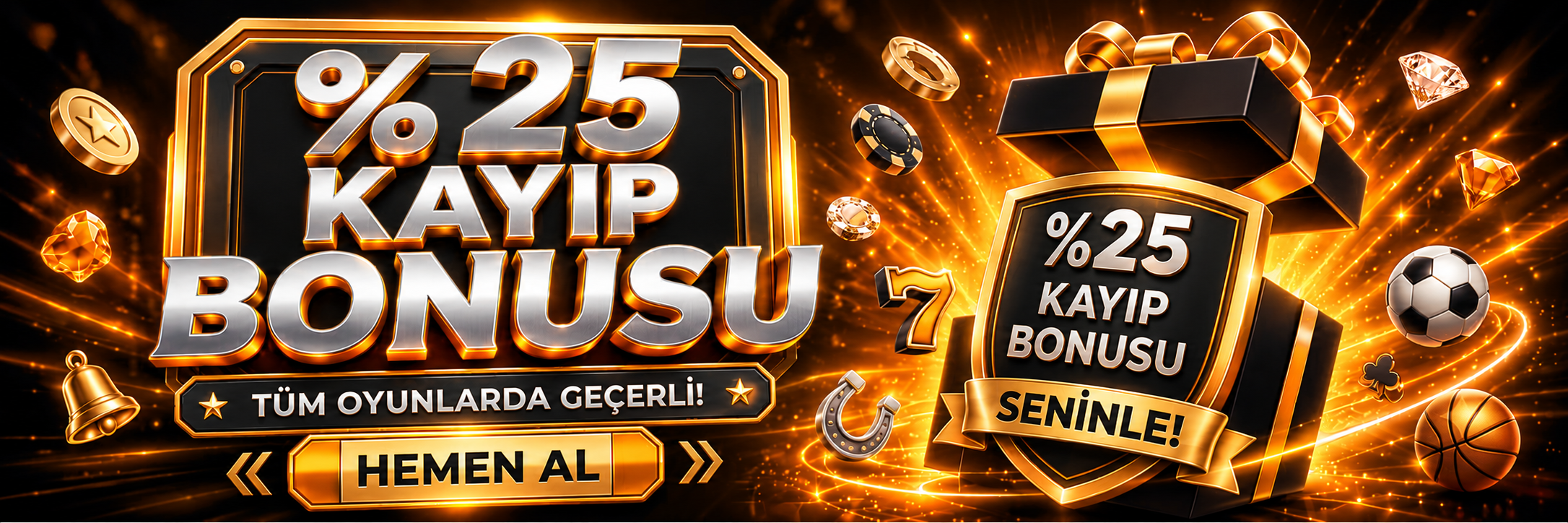 %25 Casino Kayıp Bonusu